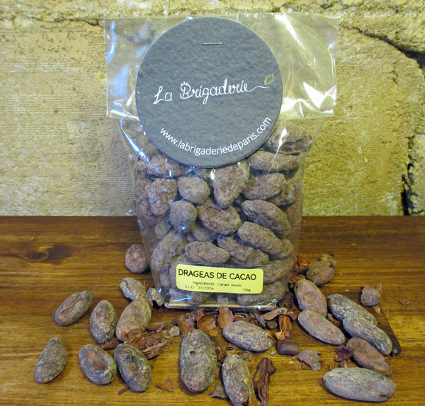 Geröstete Kakaobohnen - gezuckert